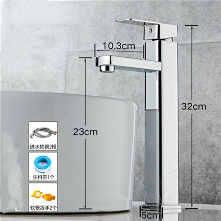 Full-Copper Washbasin Faucet - KAISON'S CORNER