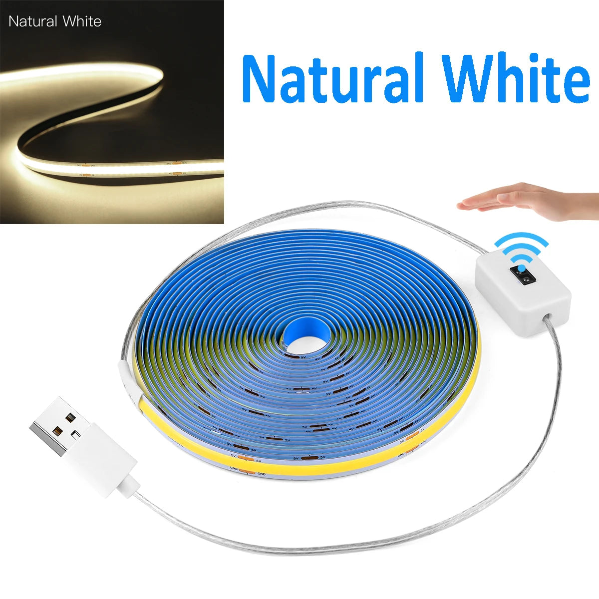 Bathroom LED Mirror Light Strip (COB style)
