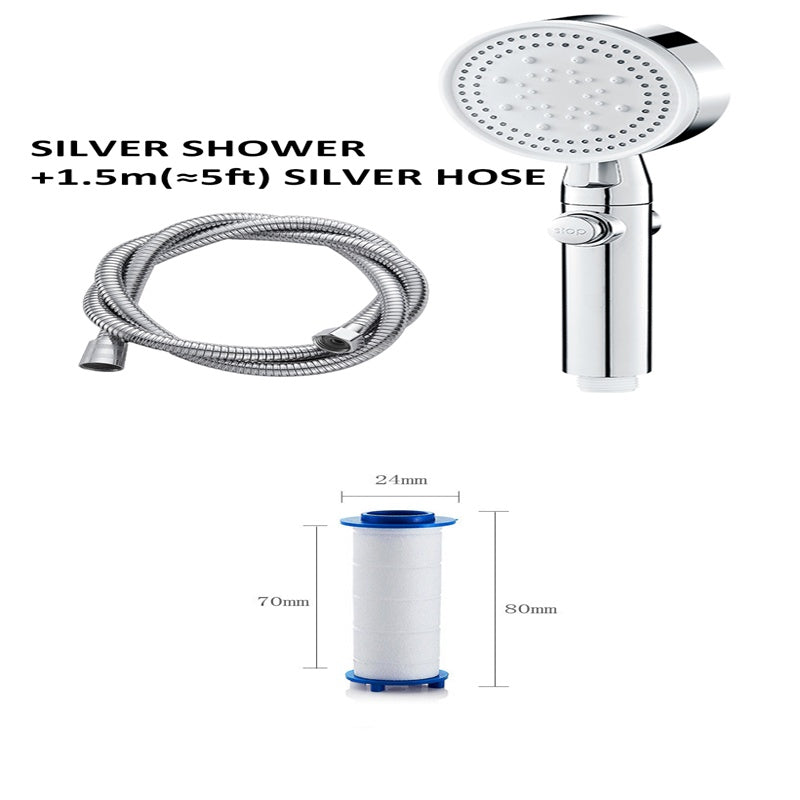 Pressurized High-Flow Shower Head - KAISON'S CORNER