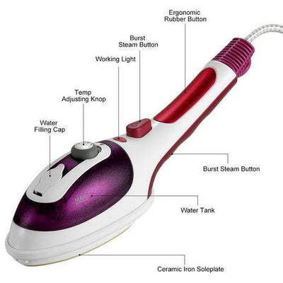 Compact Portable Steam Iron - KAISON'S CORNER