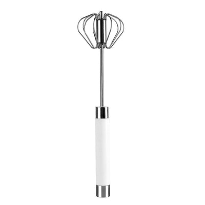 Stainless Steel Semi‑Automatic Egg Beater - KAISON'S CORNER