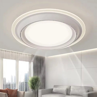 Remote-Controlled 6-Speed LED Fan for Bedroom