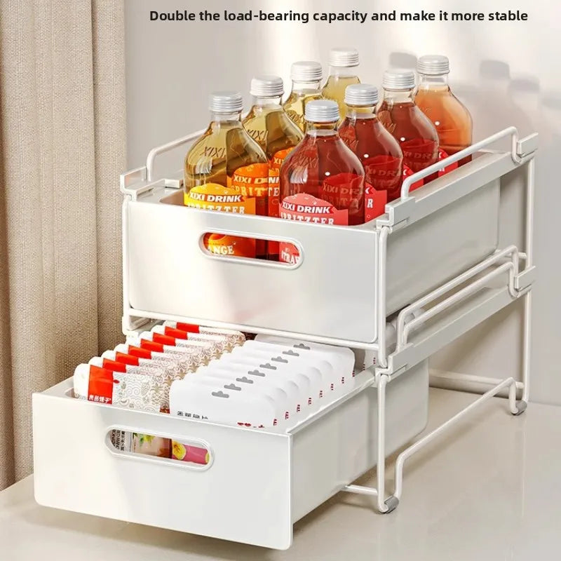 Multi-Purpose Kitchen & Sink Drawer Rack