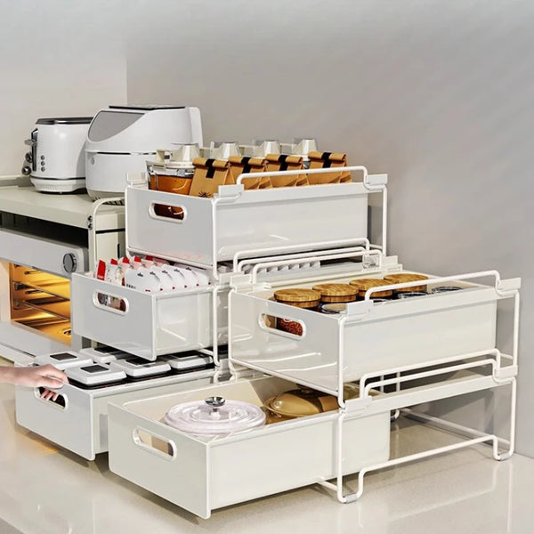 Multi-Purpose Kitchen & Sink Drawer Rack