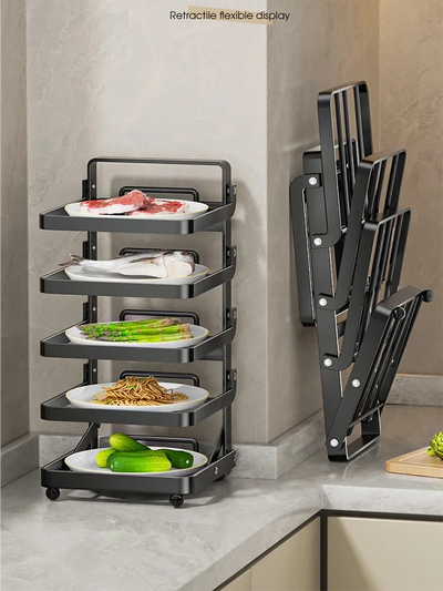 Kitchen Folding Side Dish Rack