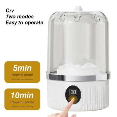 Portable Cordless Mini Laundry Washer