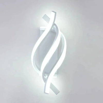 Minimalist Black/White Strip Light for Bedroom