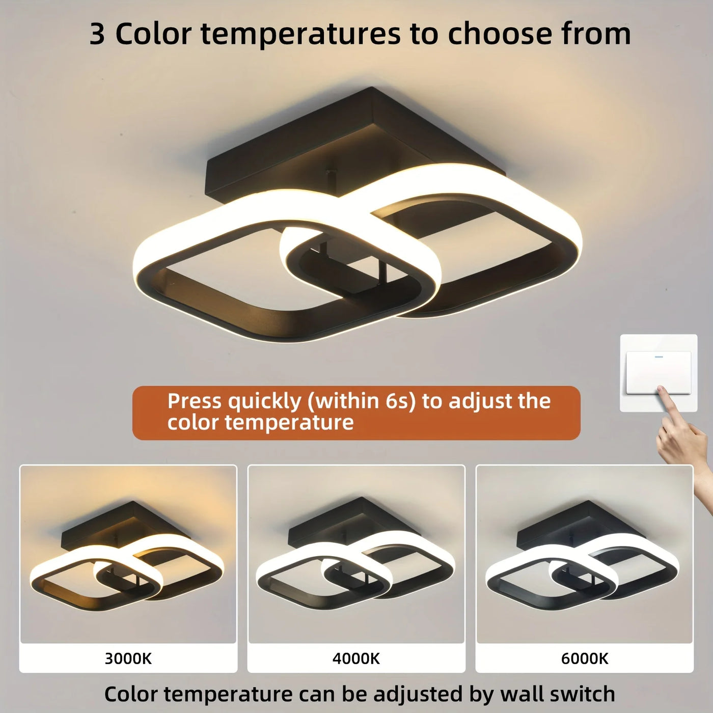 Modern LED Ceiling Chandelier Lighting