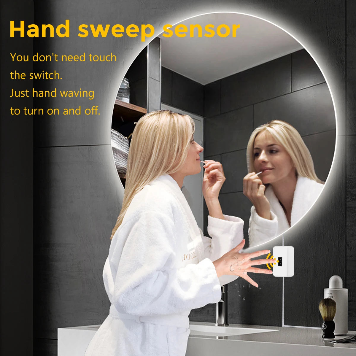 Bathroom LED Mirror Light Strip (COB style)