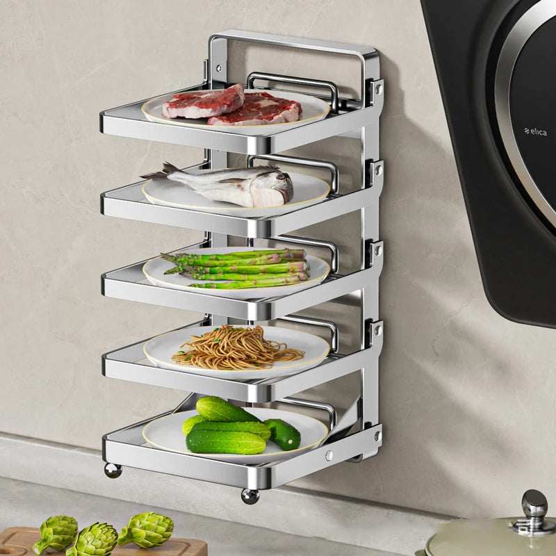 Kitchen Folding Side Dish Rack