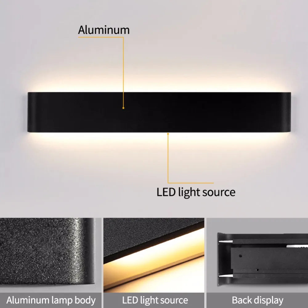 Modern Dimmable LED Wall Sconce