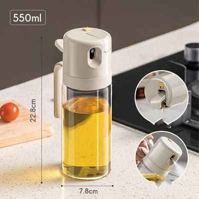 2‑in‑1 Oil Sprayer & Dispenser Bottle - KAISON'S CORNER